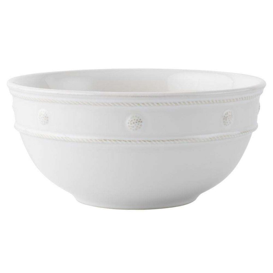 Dining & Bar * | Juliska Berry & Thread Whitewash Ceramic Nesting Bowls Set Of 3 Best Choice