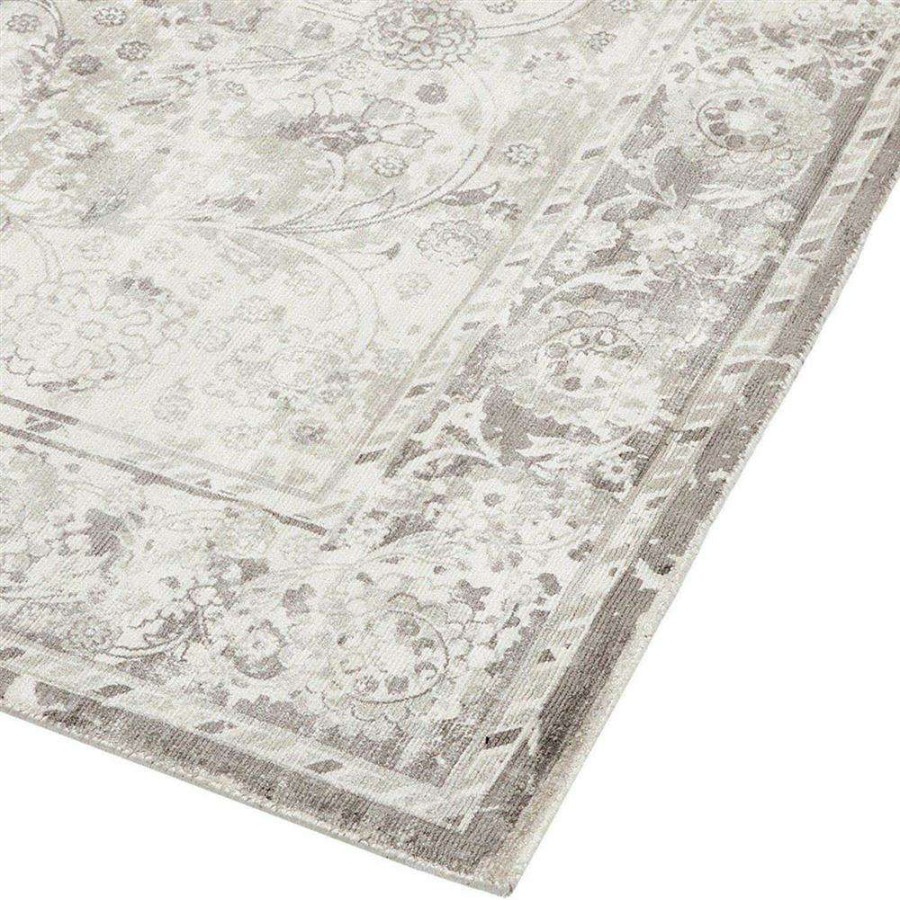 Rugs * | Solo Rugs Royal Global Mist Grey Patterned Rug 8'X10 Exactly Discount