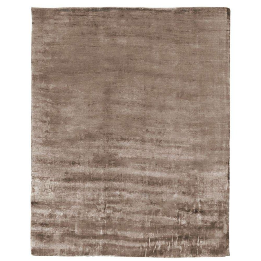 Rugs * | Exquisite Rugs Purity Modern Classic Brown Bamboo Silk Solid Rug 12'X15 Best Choice