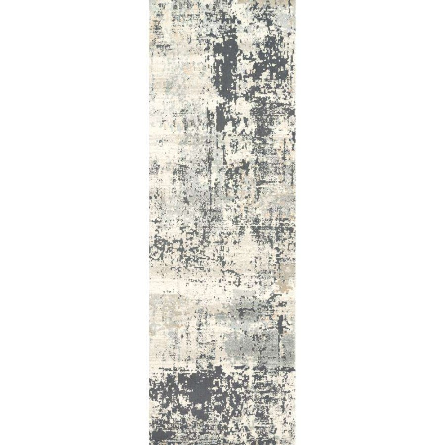 Rugs * | Loloi Lucia Modern Classic Grey Abstract Patterned Rug 5'2 X7'7 Official