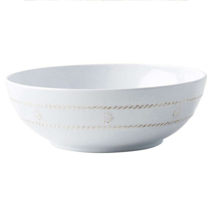 Dining & Bar * | Juliska Berry & Thread Whitewash Melamine Coupe Bowl Free Delivery