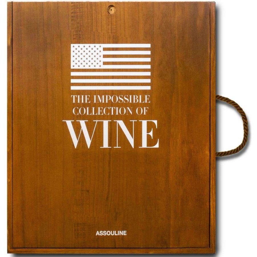 Decor * | The Impossible Collection Of American Wine Assouline Hardcover Book Quick Delivery