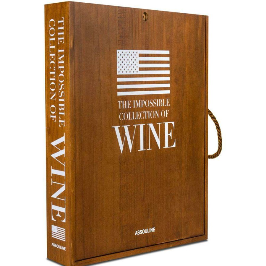 Decor * | The Impossible Collection Of American Wine Assouline Hardcover Book Quick Delivery