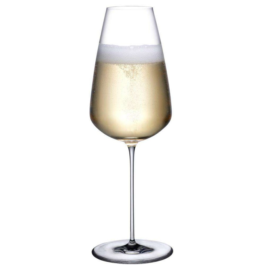 Dining & Bar * | Nude Glass Stem Zero Modern Classic Clear Crystal Champagne Grand Cru Glass Promotion