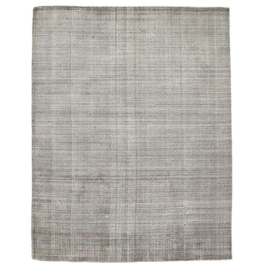 Rugs * | Remington Modern Classic Grey Striated Patterned Rug 12'X15 Popular