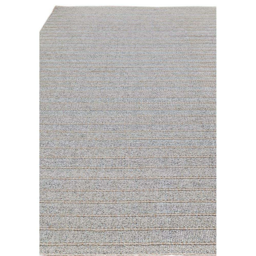 Rugs * | Exquisite Rugs Nova Modern Classic Beige Striped Patterned Outdoor Rug 9'X12 High Quality