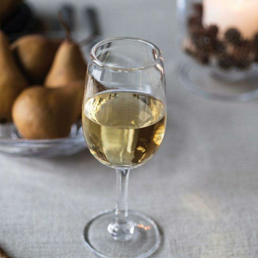 Dining & Bar * | Simon Pearce Modern Classic Woodstock White Wine Glass Exactly Discount