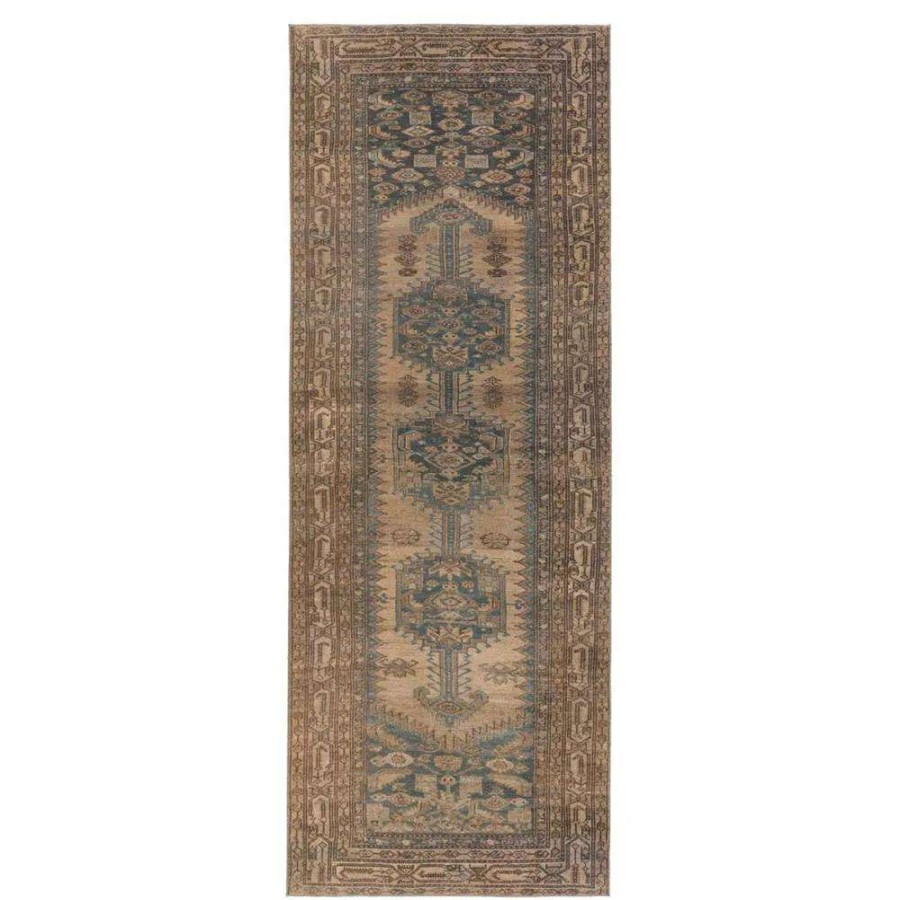 Rugs * | Jaipur Living Reeves Global Bazaar Brown Ushak Patterned Rug 2'X4 Promotion