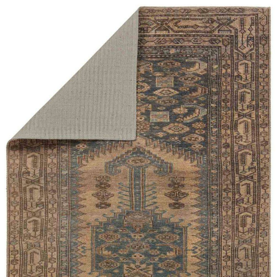 Rugs * | Jaipur Living Reeves Global Bazaar Brown Ushak Patterned Rug 2'X4 Promotion