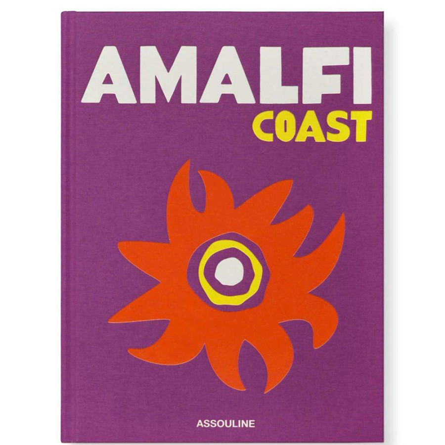 Decor * | Assouline Amalfi Coast Purple Hardback Designer Book Shop New