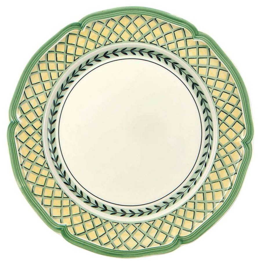 Dining & Bar * | Villeroy & Boch French Garden Orange Rim Porcelain Dinner Plate High Quality