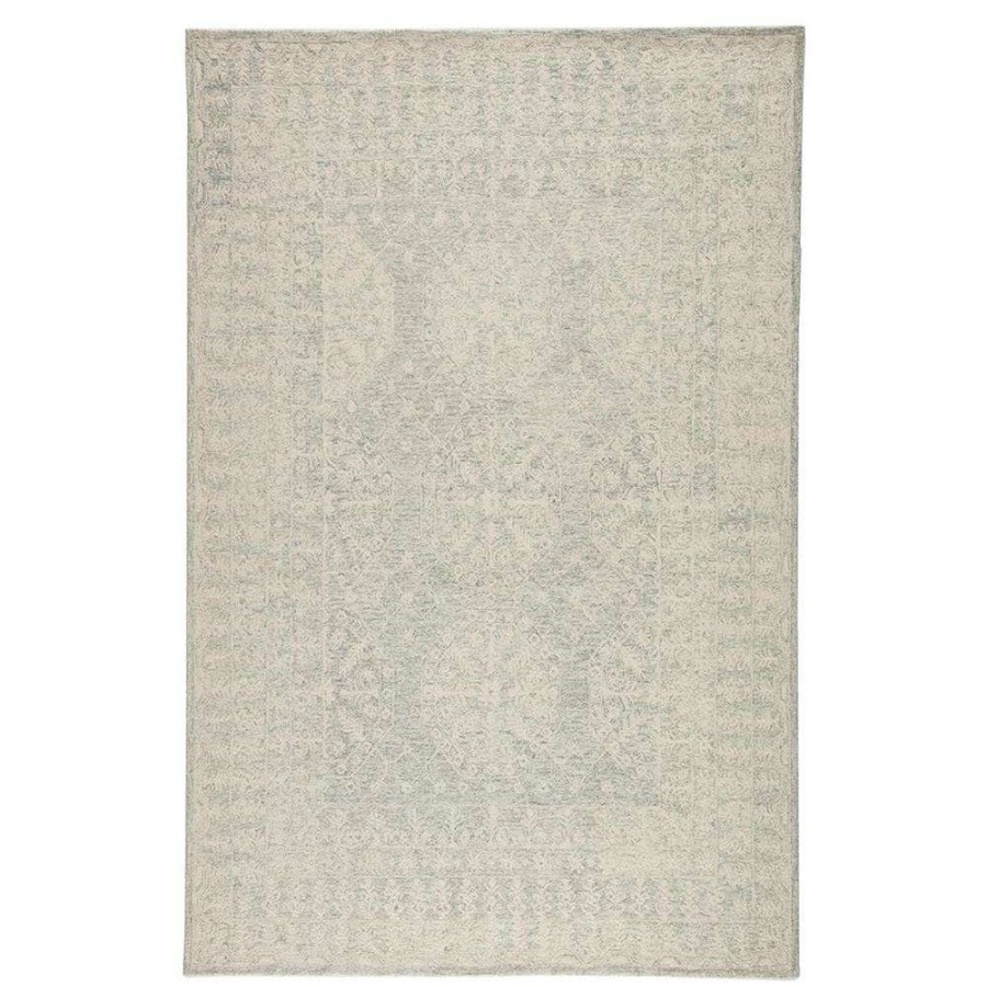 Rugs * | Jaipur Living Province Global Bazaar Cream Wool Floral Patterned Rug 12'X15 Excellent