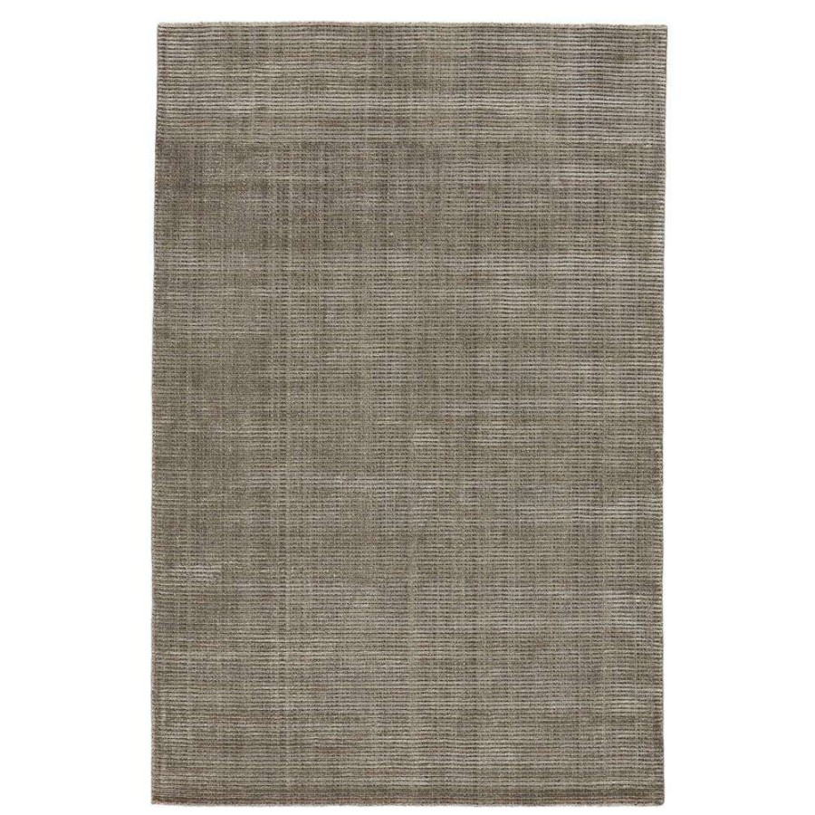 Rugs * | Jaipur Living Basis Modern Classic Taupe Wool Solid Rug 5'X8 Quick Delivery