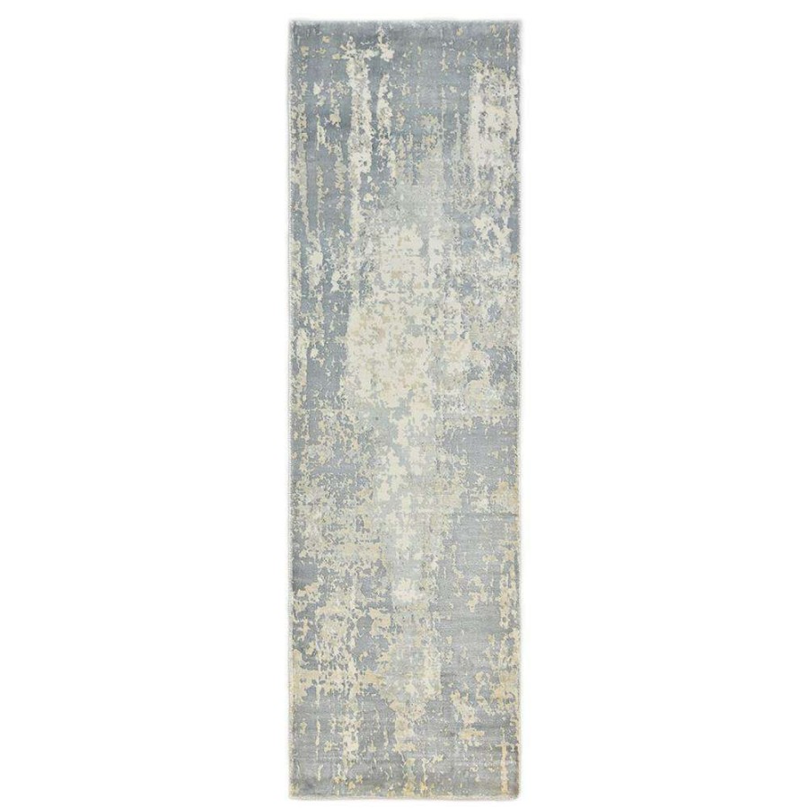 Rugs * | Solo Rugs Hagues Modern Cream Abstract Patterned Rug 2'6 X10 Popular