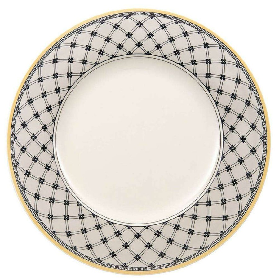 Dining & Bar * | Villeroy & Boch Audun Promenade French Country White Porcelain Dinner Plate Lower Price