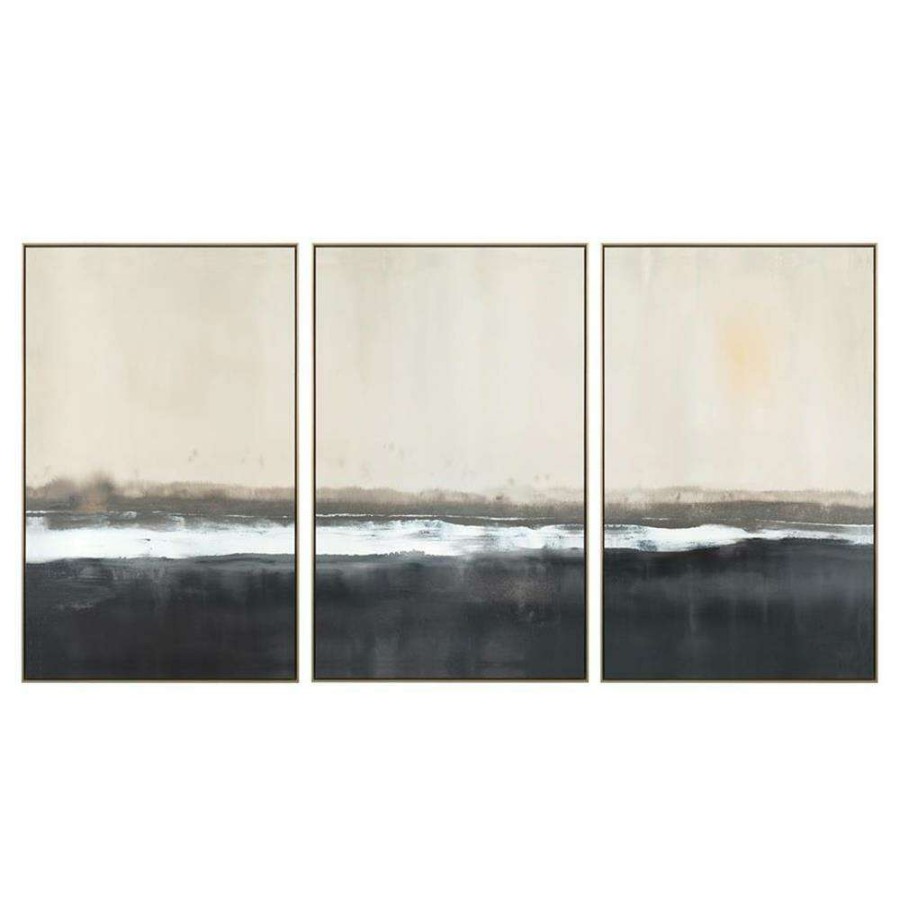 Art * | John-Richard Crossing By Carol Benson-Cobb Abstract Silver Frame Painting -S 3 Best Sale