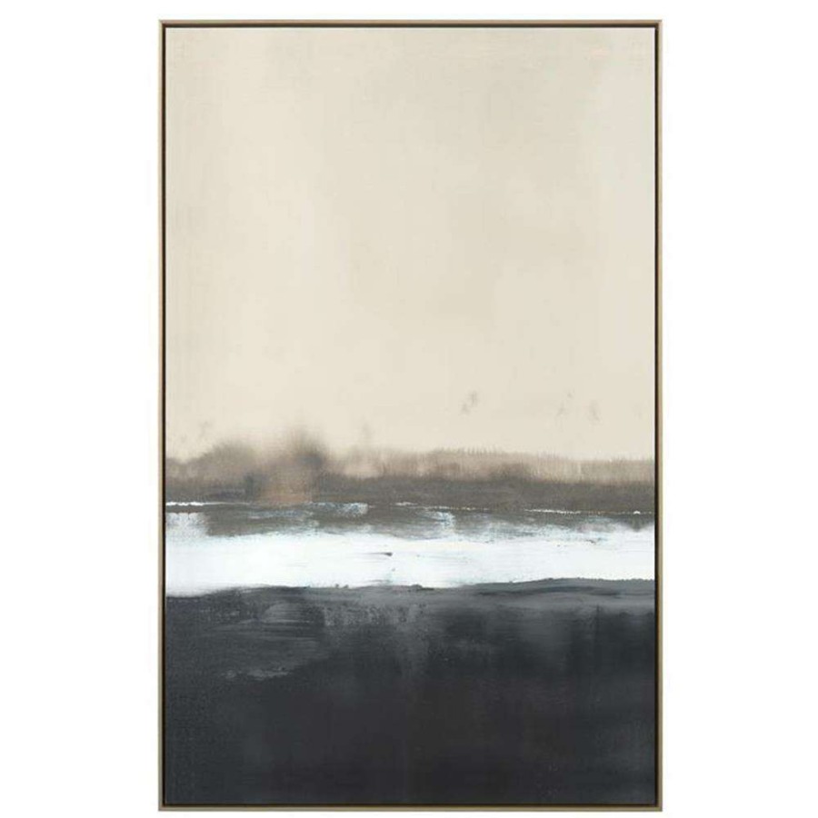 Art * | John-Richard Crossing By Carol Benson-Cobb Abstract Silver Frame Painting -S 3 Best Sale