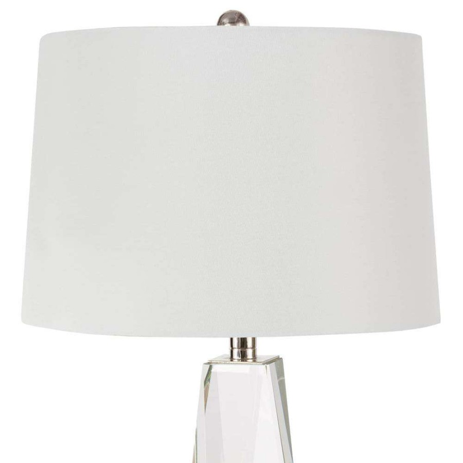 Lighting * | Regina Andrew Angelica Hollywood Regency Clear Crystal Bedside Table Lamp Top Sell