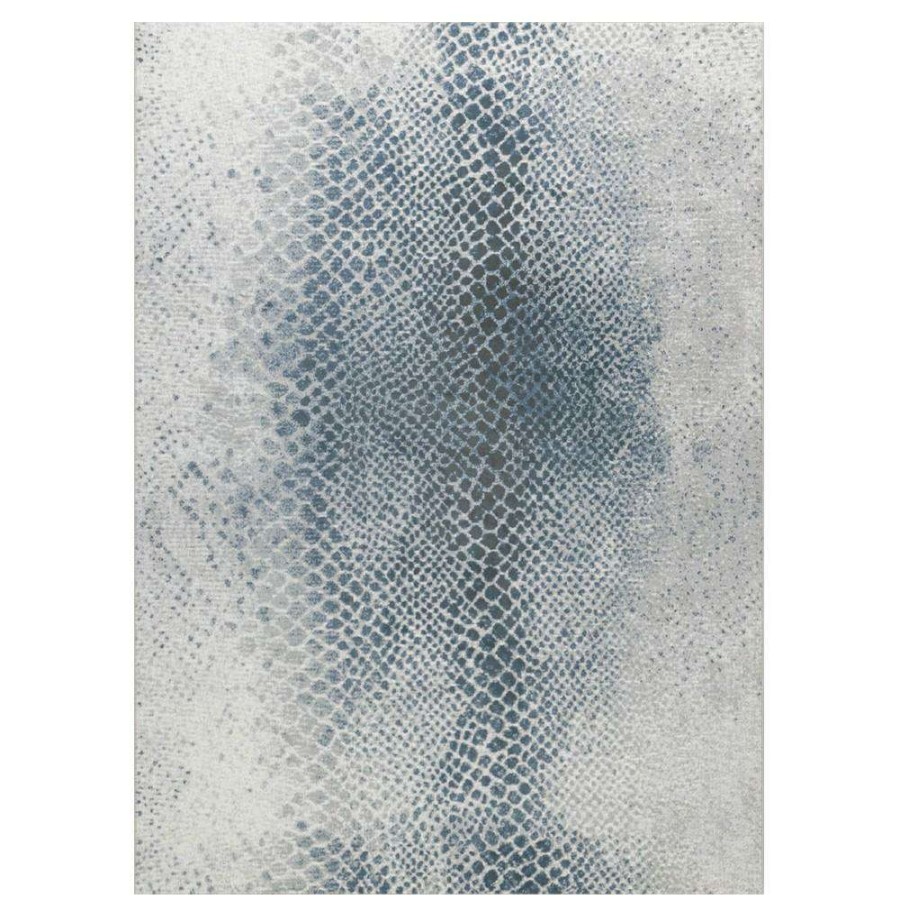 Rugs * | Stark Cissy Modern Classic Blue Patterned Rug 5'3 X7'7 Fire Sale