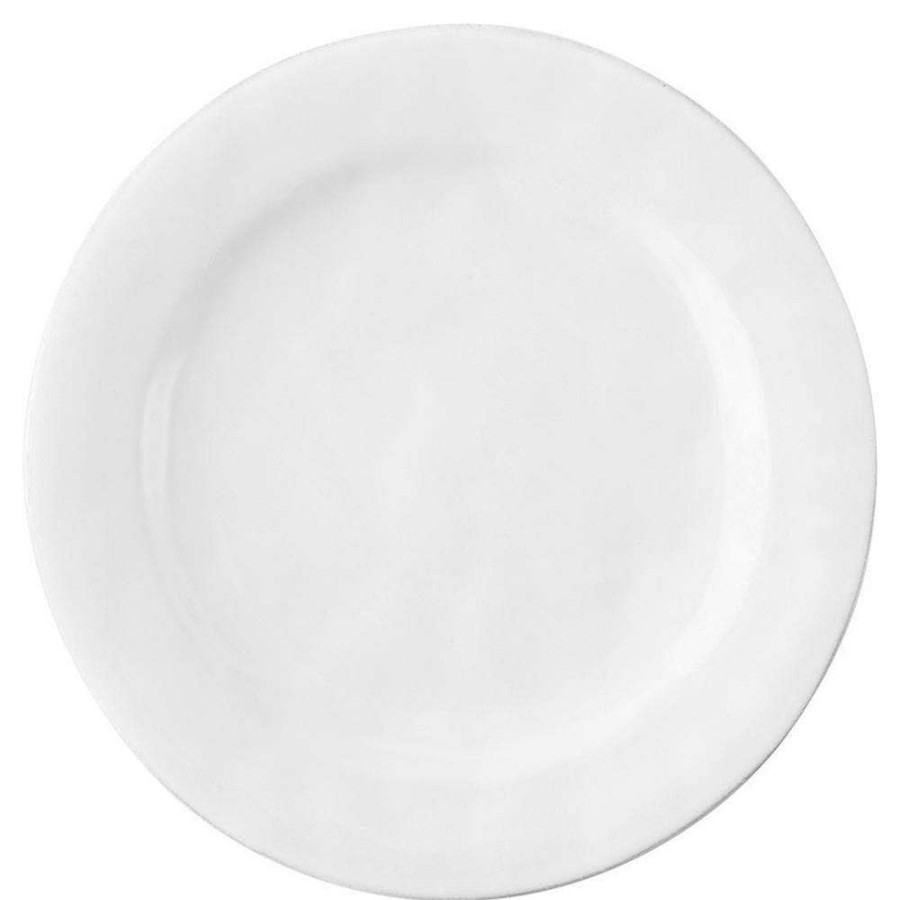 Dining & Bar * | Juliska Puro Modern Classic Whitewash Ceramic Salad Plate Less Expensive