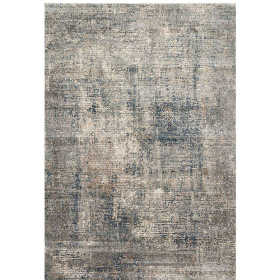 Rugs * | Loloi Teagan Modern Classic Grey Blue Abstract Patterned Rug 11'6 X15 Less Expensive