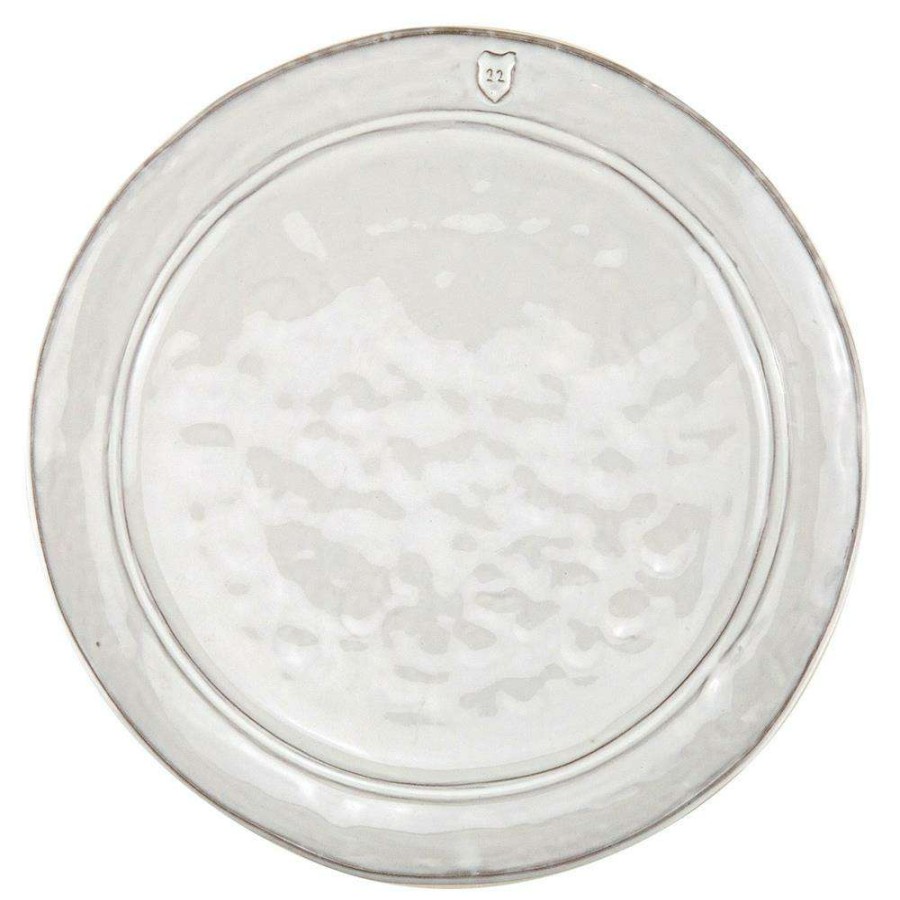 Dining & Bar * | Arte Italica Firenze Modern Classic White Ceramic Salad Plate Shop New