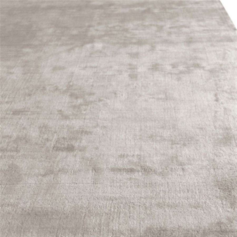 Rugs * | Exquisite Rugs Purity Modern Classic Silver Bamboo Silk Solid Rug 12'X15 Exactly Discount