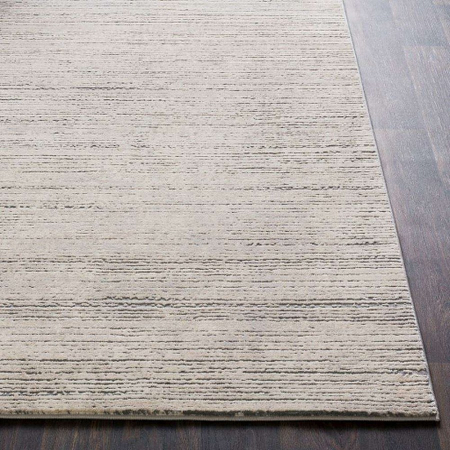 Rugs * | Nina Modern Classic Grey Ash Patterned Rug 5'3 X7'7 High Quality